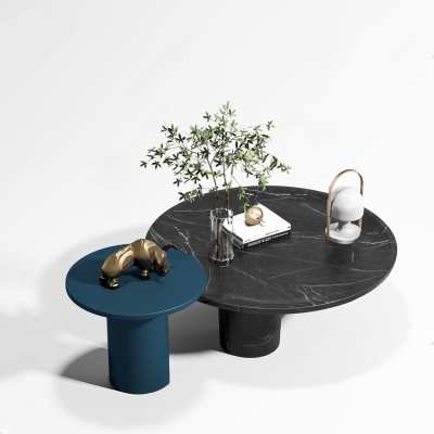 现代茶几3D模型下载